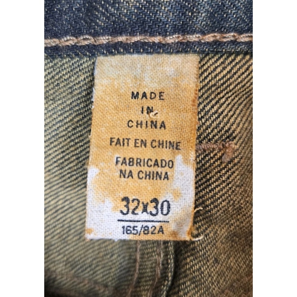 RRL Ralph Lauren Men's Slim Fit Shuttle Woven Sanforized Selvedge Jeans 32x30 - Picture 5 of 16